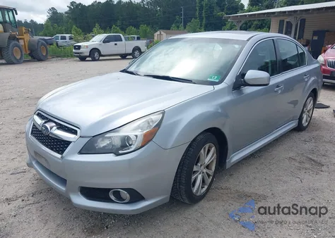 2013 Subaru Legacy 2.5I Limited из США, поврежденный, VIN 4S3BMBP66D3002360